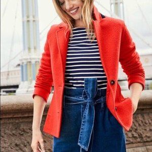 Boden Woolf Blazer Textured Boiled Wool